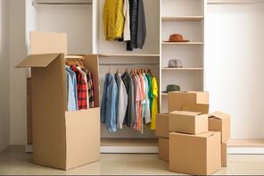 wardrobe boxes moving companies